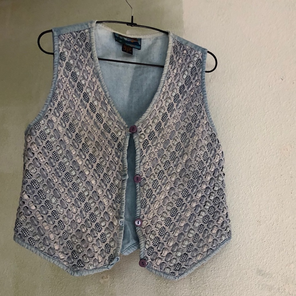 Vintage🍋 Shaver lake Denim vest